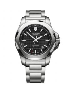 Swiss Army Men's Automatic I.N.O.X. Stainless Steel Bracelet Watch 43mm