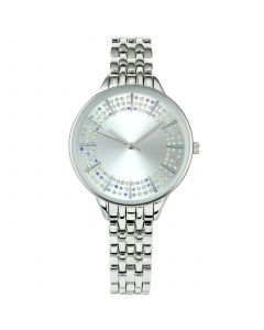 Women's Silver-Tone Bracelet Watch 36mm, Created for Macy's