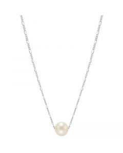 Cultured Freshwater Pearl (8mm) Solitaire 18" Pendant Necklace in 14k Gold-Plated Sterling Silver