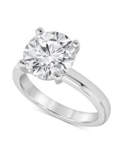 Certified Lab Grown Diamond Solitaire Engagement Ring (4 ct. t.w.) in 14k Gold