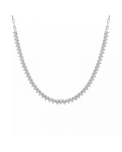 Diamond 16" Collar Necklace (1 ct. t.w.), Created for Macy's