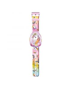 Learning Kids Pink Silicone Strap Smart Watch 42.5mm