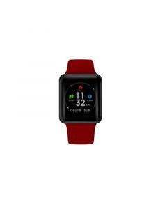 Unisex Air Special Edition Red Silicone Strap Smart Watch 45mm