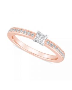 Diamond Princess Engagement Ring (1/2 ct. t.w.) in 14k Gold