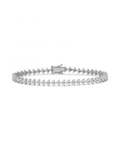 Diamond Mini Cluster Tennis Bracelet (3 ct. t.w.)