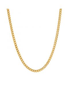 Cuban Link 18" Chain Necklace in 10k Gold