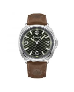 Men's Bailard Brown Genuine Leather Strap Watch, 44mm