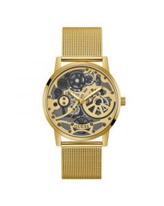 Men's Three-Hand Gold-Tone Mesh Watch 42mm