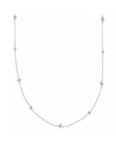 Cultured Freshwater Pearl (3-4mm) Collar Necklace, 16" + 2" extender