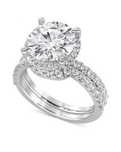 Certified Lab Grown Diamond Bridal Set (5 ct. t.w.) in 14k Gold