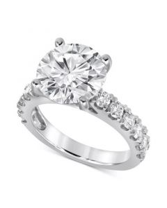 Certified Lab Grown Diamond Engagement Ring (6 ct. t.w.) in 14k Gold