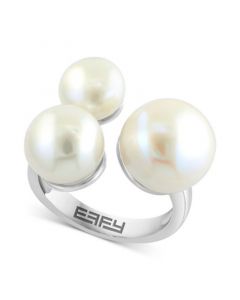 EFFY® Freshwater Pearl (8-12mm) Statement Ring in Sterling Silver