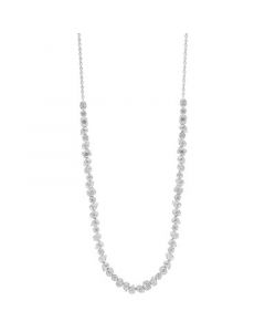 EFFY® Diamond Multi-Cut Collar Necklace (3-7/8 ct. t.w.) in 14k White Gold, 16-3/4" + 1-1/4" extender