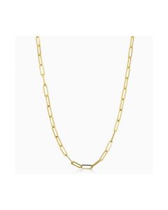 Venice Link Necklace 30" In 18K Yellow Gold