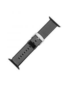 Black Nylon Band for Apple Watch, 42, 44, 45, Ultra 49mm