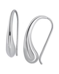 Polished Polished Teardrop Threader Earrings, Created for Macy's