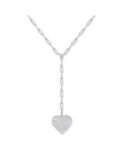 Radiant Heart Lariat Necklace, 16" + 2" extender, Created for Macy's