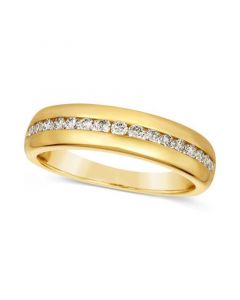 Men's Nude Diamond Band (1/2 ct. t.w.) in 14k Gold