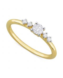 Diamond Engagement Ring (1/3 ct. t.w.) in 14k Gold