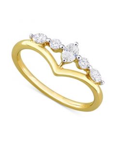 Oval Diamond Engagement Ring (1/3 ct. t.w.) in 14k Gold