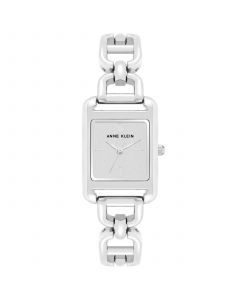 Women's Silver-Tone Alloy Open Link Bracelet Watch, 33mm