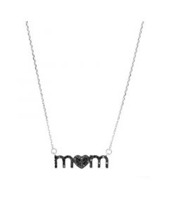 Spinel "Mom" Necklace (1/2 ct. t.w.) in Sterling Silver