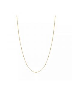 Bodega Box Chain 16" In 18K Yellow Gold, White Gold