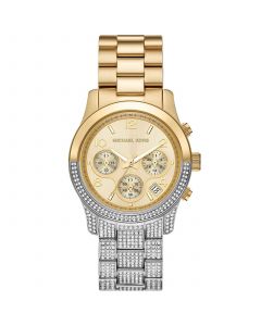 Women's Runway Chronograph Two-Tone Stainless Steel Bracelet Watch, 38mm