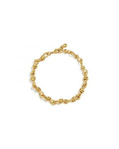 24K Gold-Plated Miji Link Bracelet