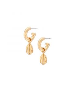 24K Gold-Plated Bidu Charm Drop Earrings