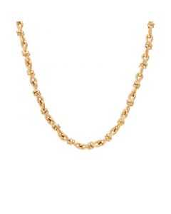 24K Gold-Plated Miji Link Necklace