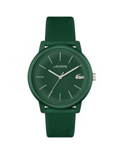 Men's L 12.12 Move Green Silicone Strap Watch 42mm