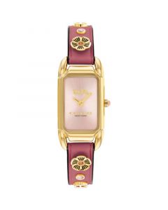 Women's Cadie Quartz Blush Leather Strap Watch 17.5mm x 28.5mm