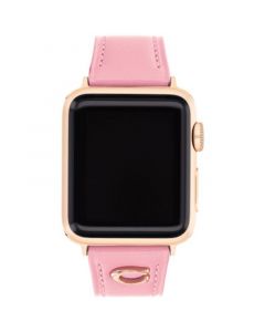 Women's Pink Leather Band 38mm, 41mm