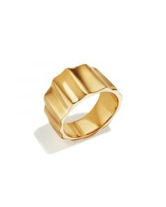 24K Gold-Plated Fuliwa Band Ring