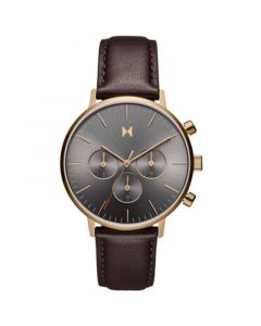 Men's Legacy Quartz Leather Brown Watch 42mm