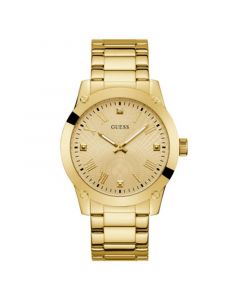 Men's Analog Gold-Tone Stainless Steel Watch 44mm