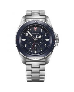 Men's Swiss Journey 1884 Stainless Steel Bracelet Watch 43mm