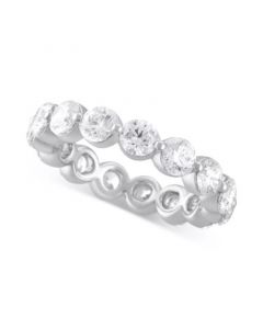 Certified Lab Grown Diamond Eternity Band (4 ct. t.w.) in 14k Gold