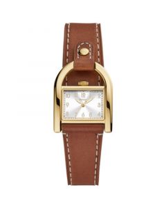 Women's Harwell Quartz Brown Leather Strap Watch, 28mm