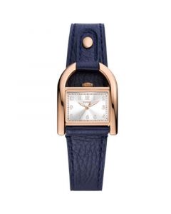 Women's Harwell Quartz Blue Leather Strap Watch, 28mm