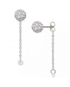 Crystal Fireball Chain Drop Earrings, Created for Macy's