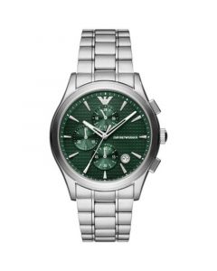 Men's Chronograph Stainless Steel Bracelet Watch 42mm