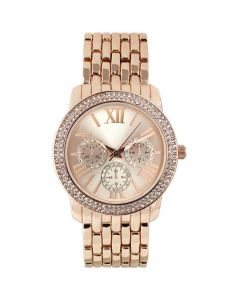 Women's Rose Gold-Tone Bracelet Watch 38mm, Created for Macy's