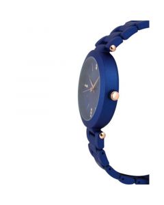 INC International Concepts Women's Blue Bracelet Watch 36mm, Created for Macy's