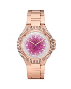 Women's Camille Three-Hand Rose Gold-Tone Stainless Steel Watch 43mm