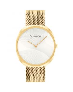 Women's 2-Hand Gold-Tone Stainless Steel Mesh Bracelet Watch 36mm