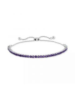 EFFY® Amethyst Bolo Bracelet in Sterling Silver (Also available in Citrine and Blue Topaz)