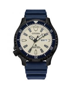 Men's Automatic Promaster Blue Strap Watch 44mm