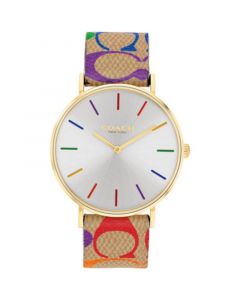 Women's Perry C's Multicolor Canvas Strap Watch, 36mm